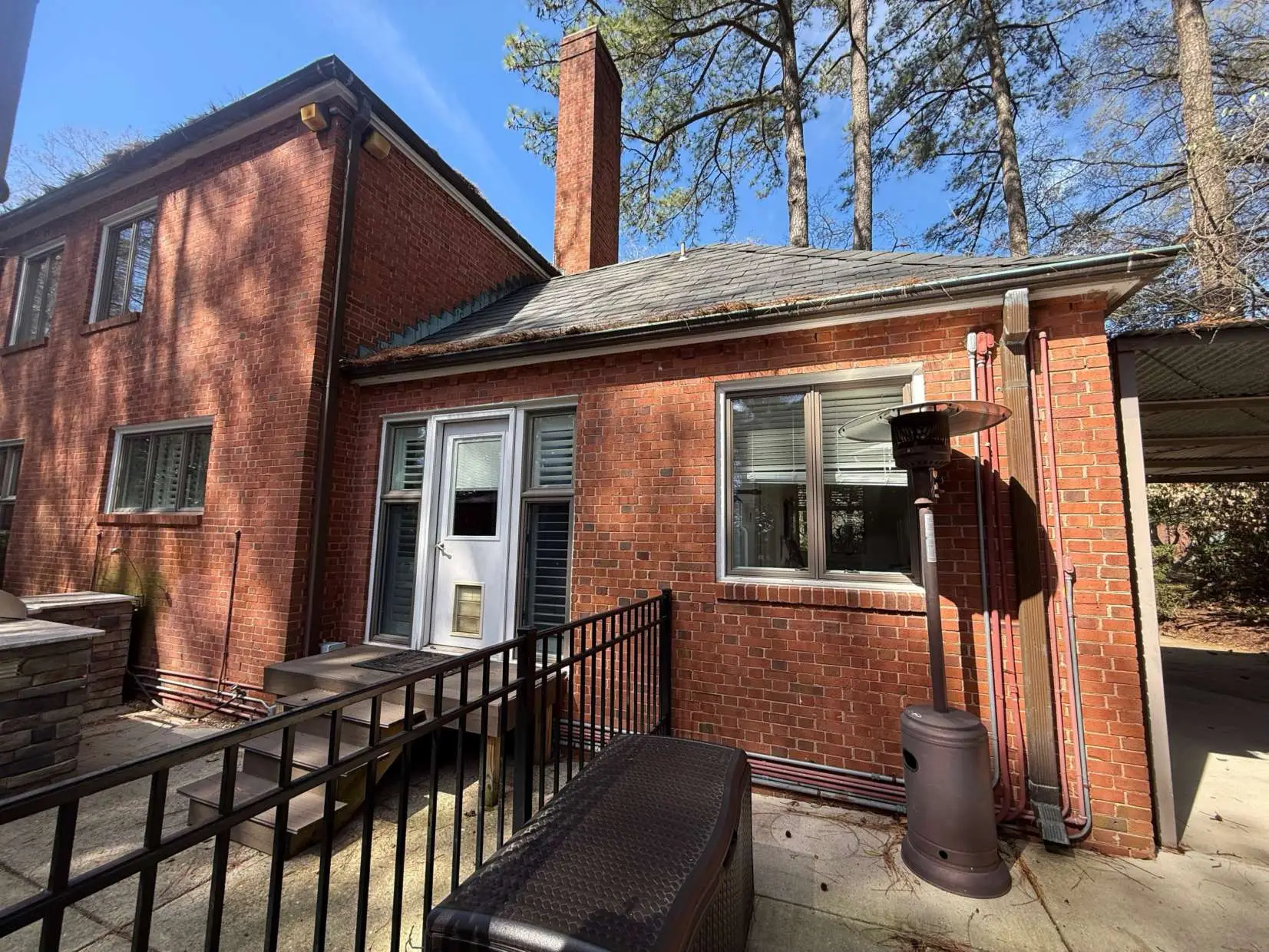 Gutter replacement in Virginia Beach, VA — before