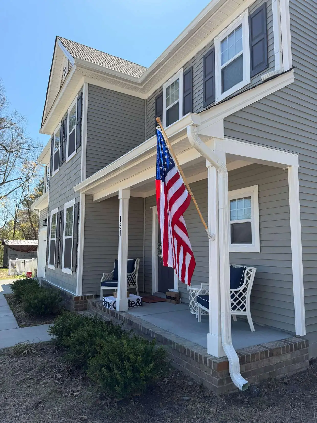 Home after new seamless gutter installation by Gutters Matter
